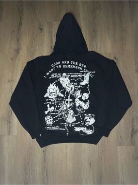 Warren Lotas The Good and Bad ‘Black’ Hoodie